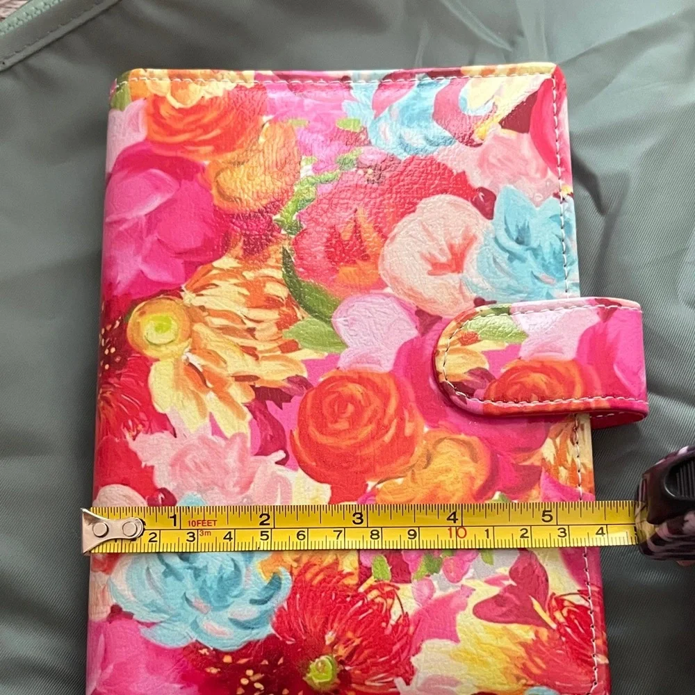Floral Planner with Snap Closure
